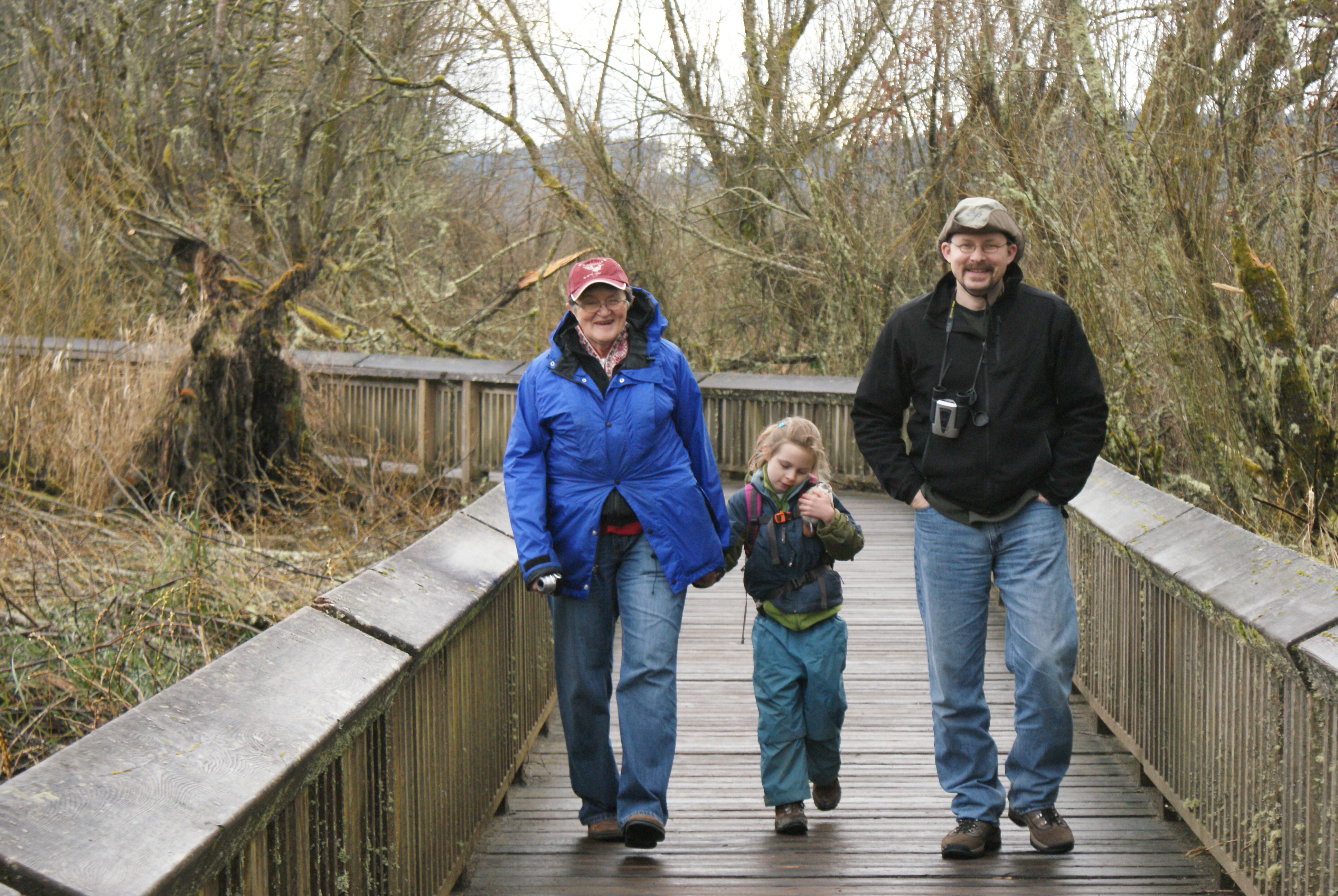 nisqually nwr, hiking with kids