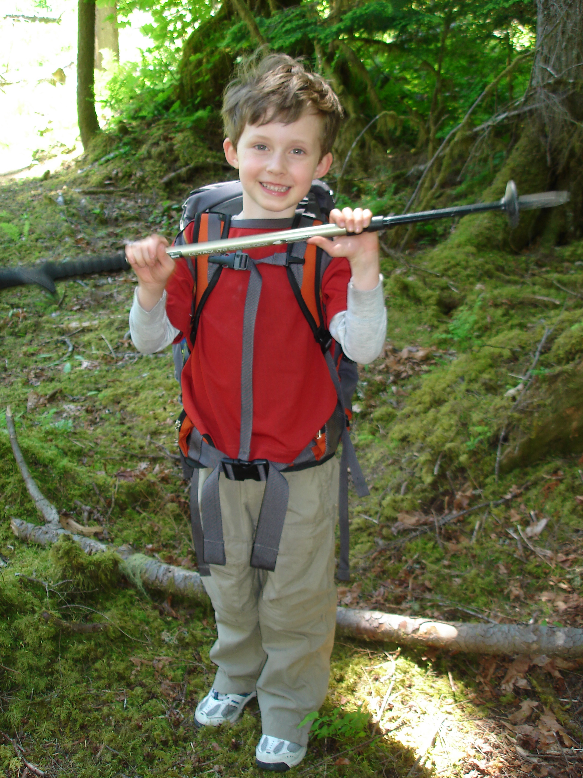 hiking with kids, children in nature