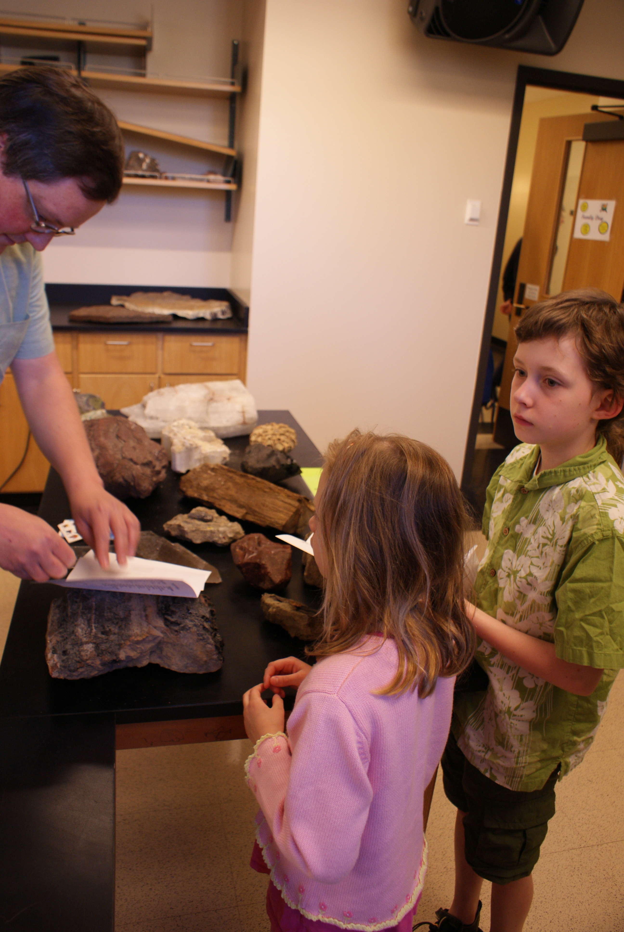 geology kids UW university of washington