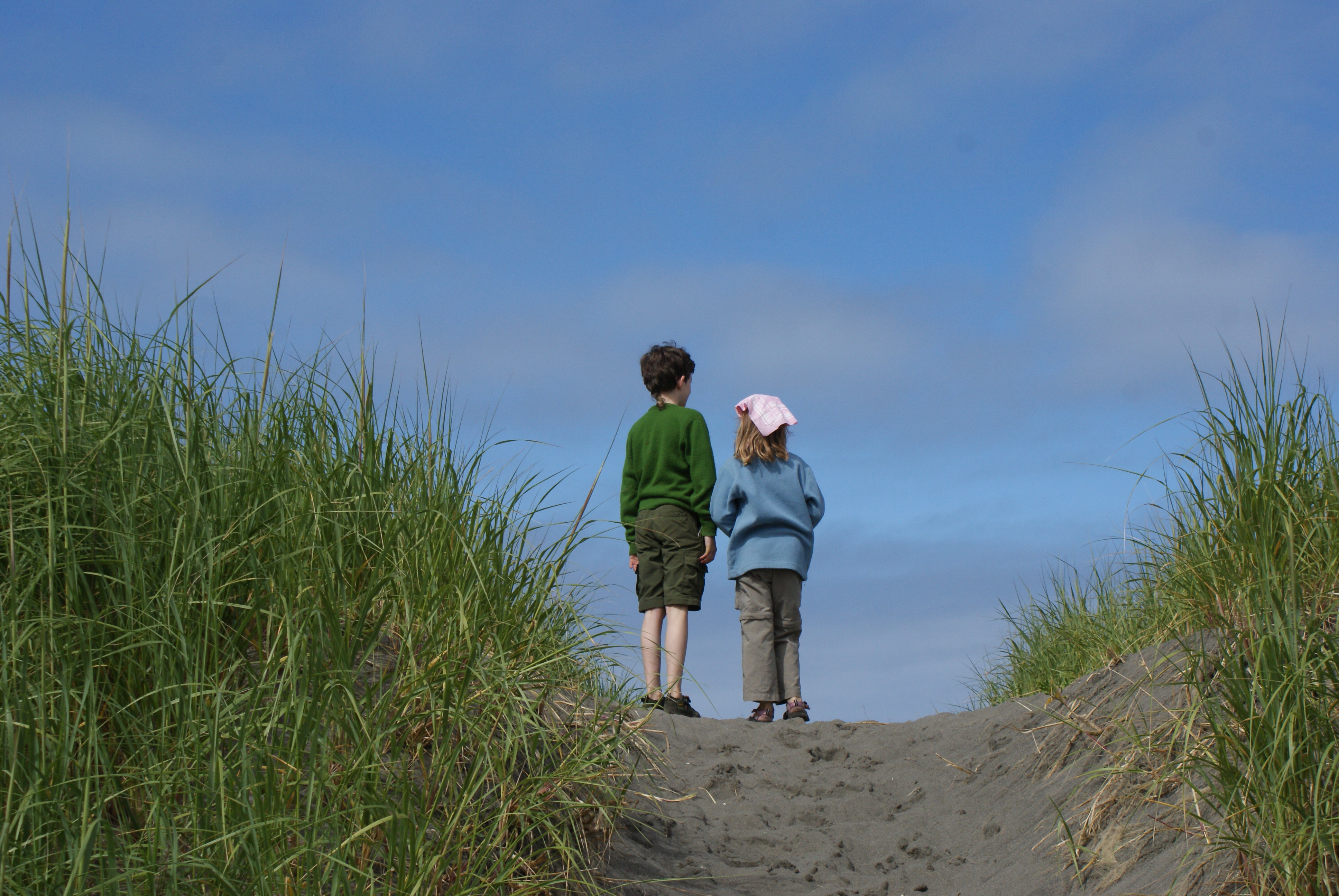 Twin Harbors State park, Westport, Washington Coast, kids at the beach, nature with children