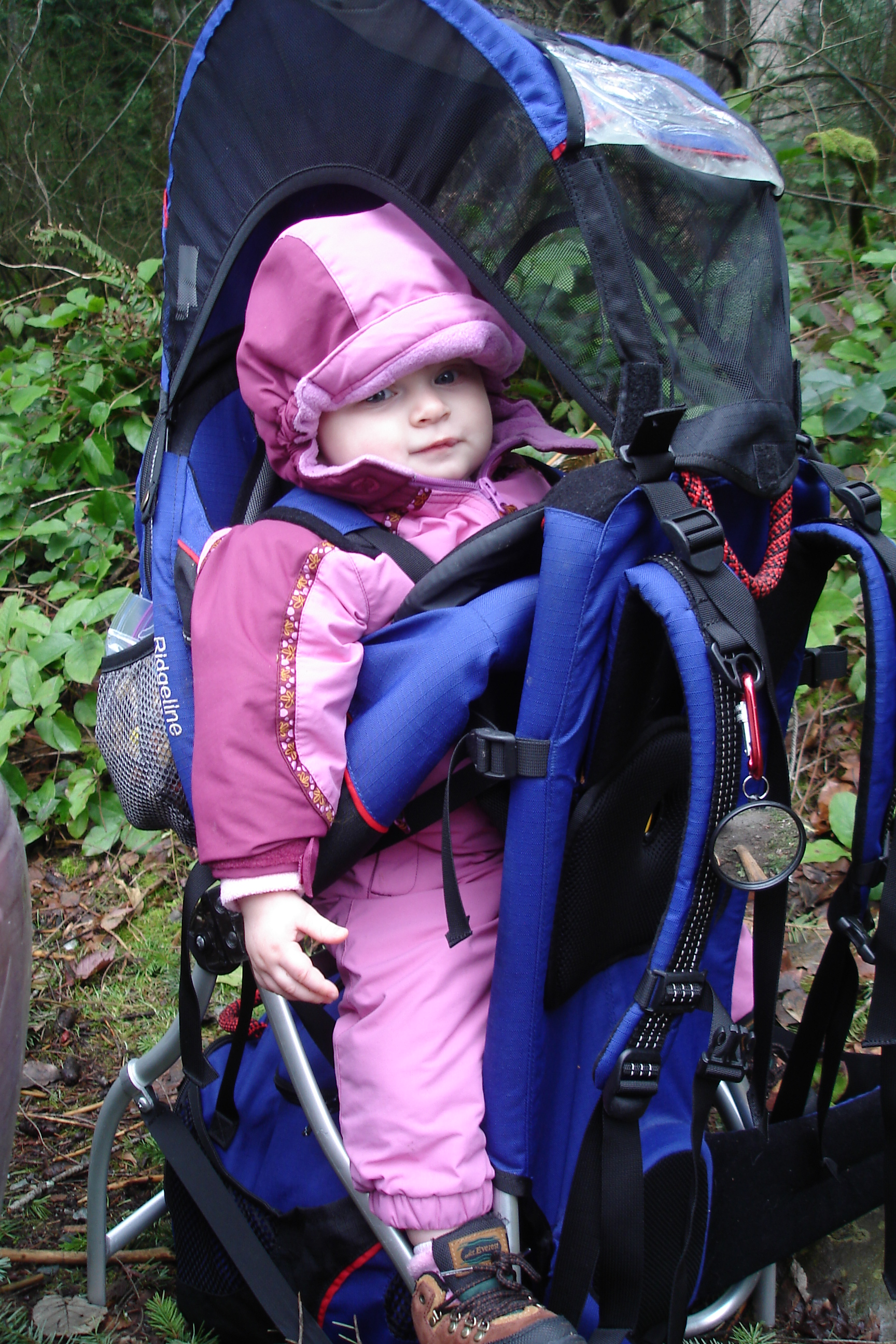 kids hiking, fall hiking with children, kid carrier backpack
