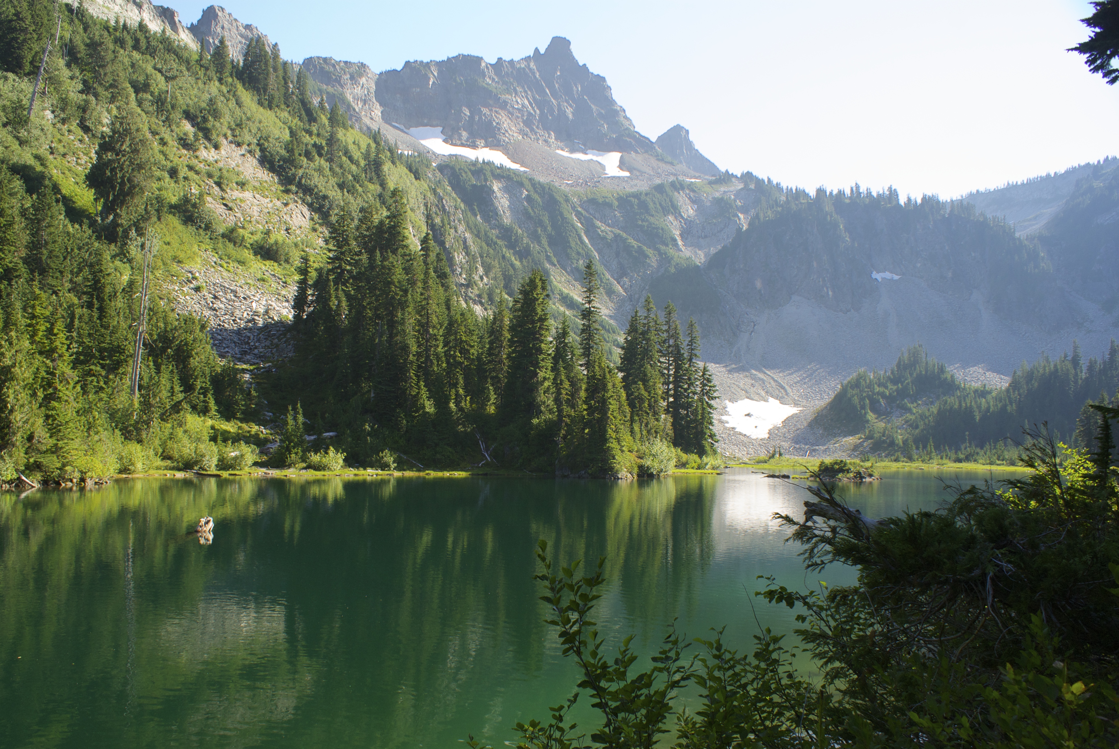 Mt. Rainier Fling Part 2, Backpacking to Snow Lake