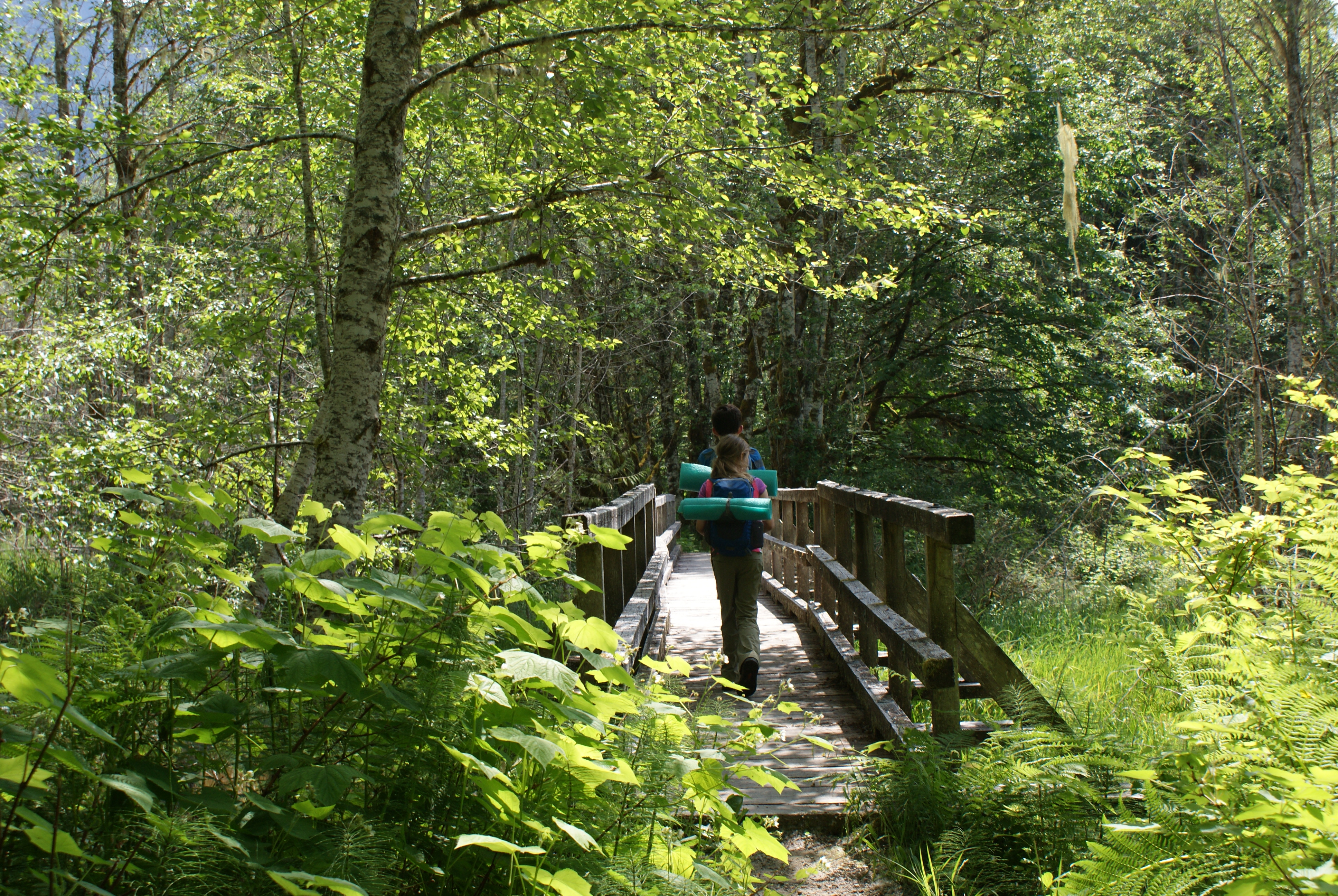 hiking with children, hikes near Darrington, spring, fall