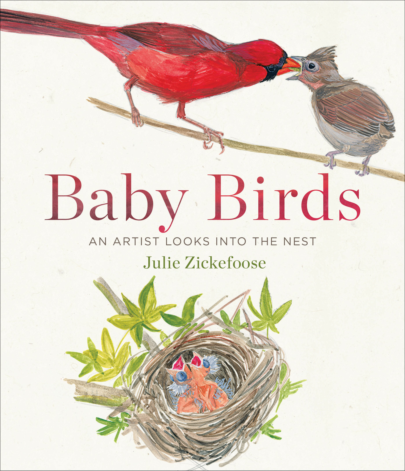 Book Review: Baby Birds: An Artist Looks Into the Nest by Julie Zickefoose