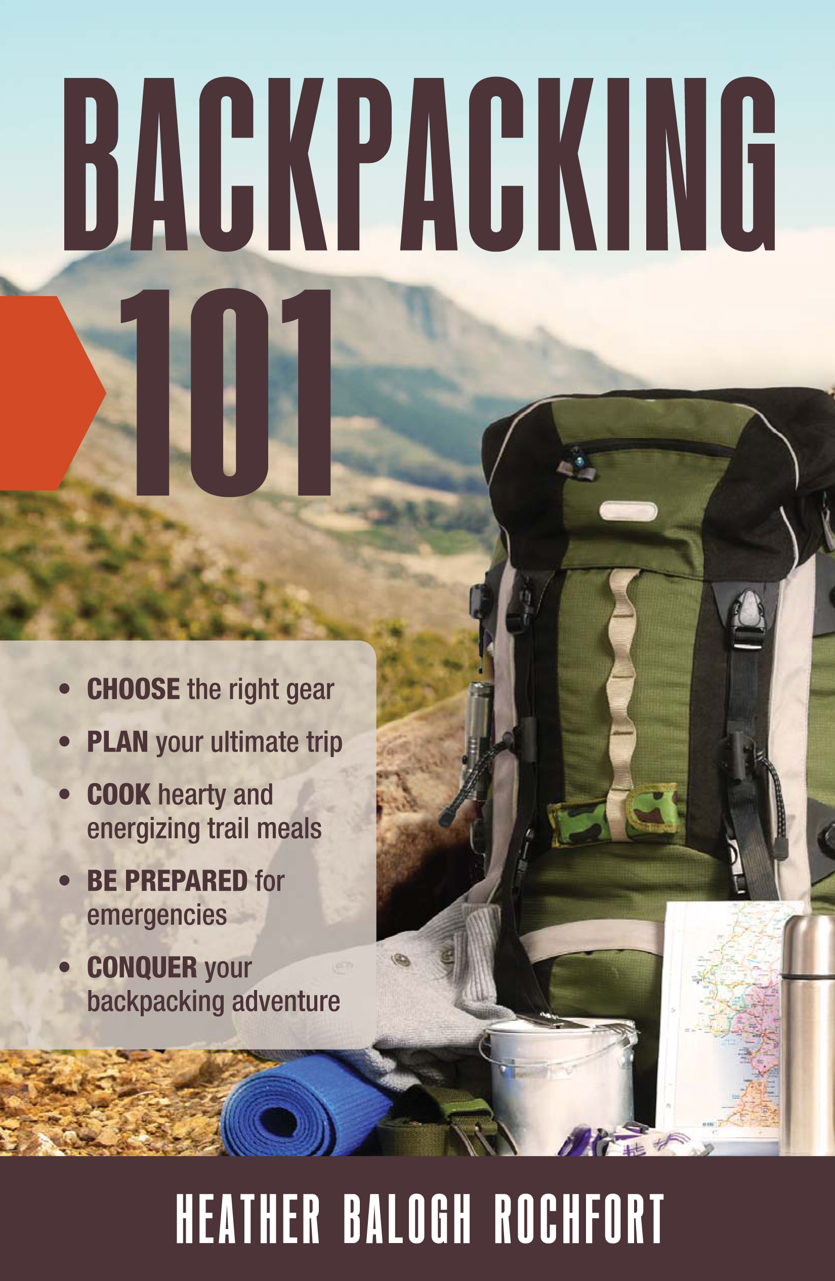 Book Review and Interview: Backpacking 101 by Heather Balogh Rochfort